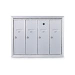 View 4-Door Surface Mount Vertical Mailbox